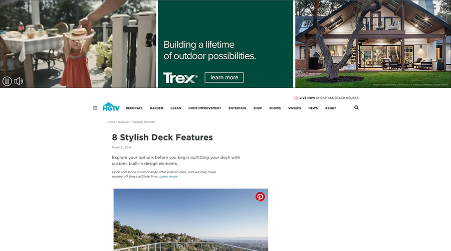 High Impact Display: Trex